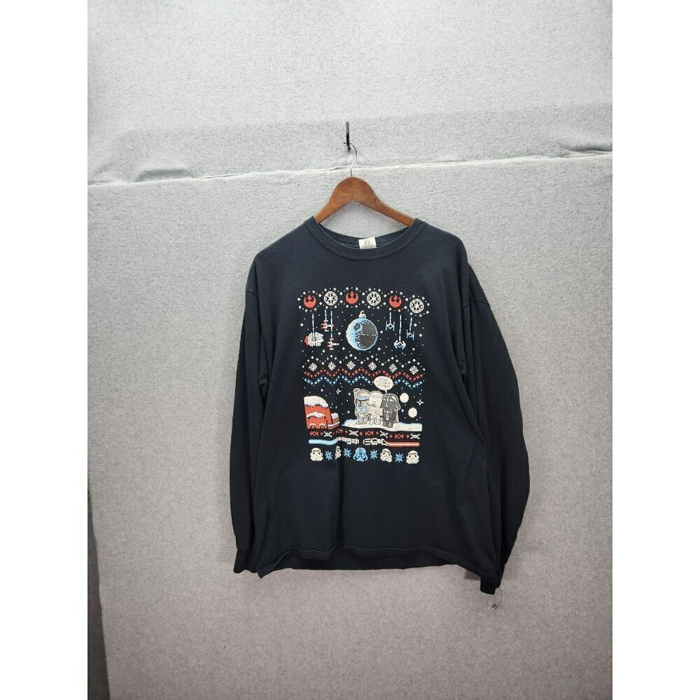 Star Wars Ugly Christmas Sweatshirt Long Sleeve Shirt‎  XL